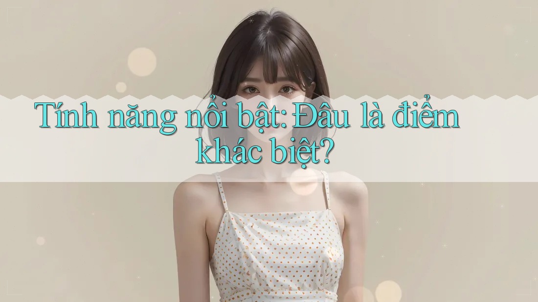 Tính năng nổi bật: đâu là điểm khác biệt? Tính năng nổi bật: đâu là điểm khác biệt?