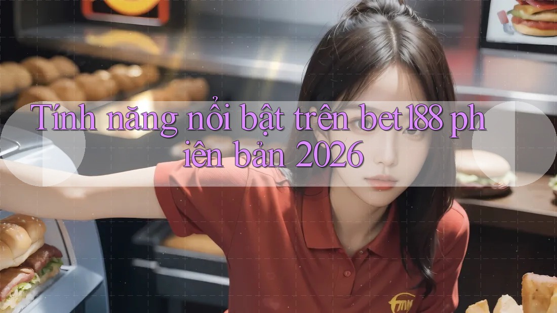 Tính năng nổi bật trên bet188 phiên bản 2026