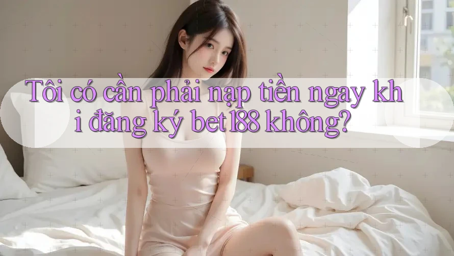 Tôi có cần phải nạp tiền ngay khi đăng ký bet188 không? Tôi có cần phải nạp tiền ngay khi đăng ký bet188 không?