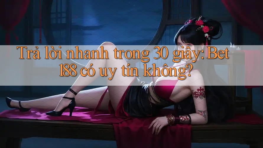 Trả lời nhanh trong 30 giây: Bet188 có uy tín không?