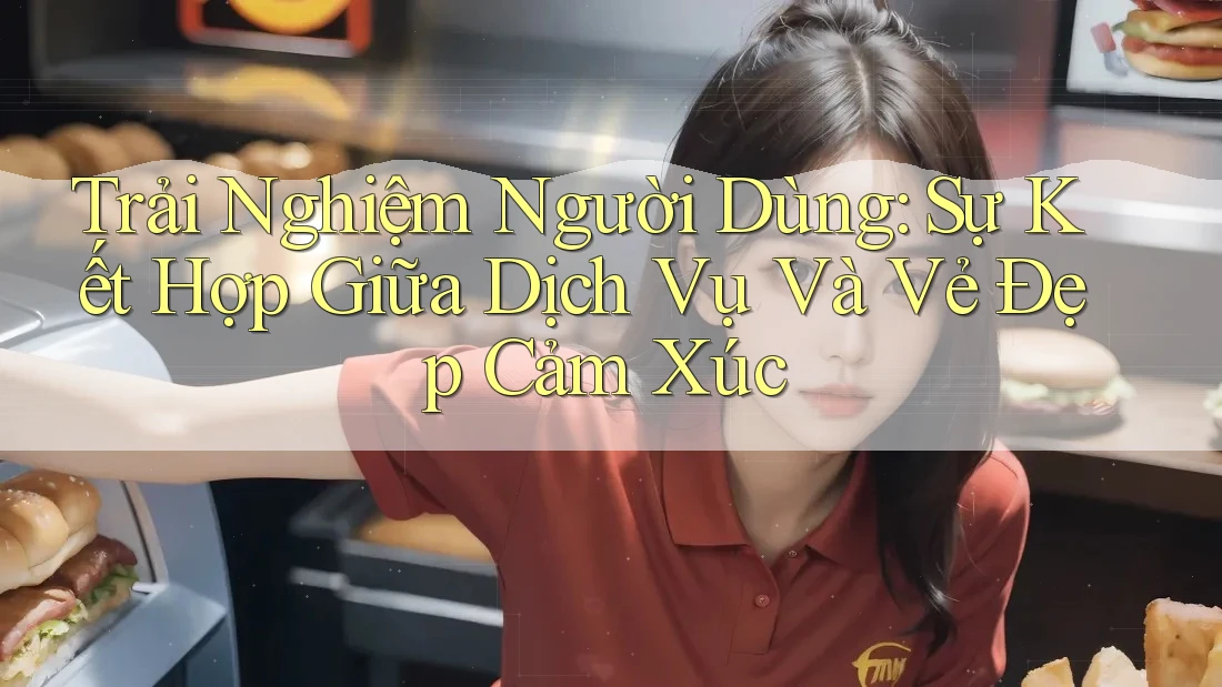 Trải Nghiệm Người Dùng: Sự Kết Hợp Giữa Dịch Vụ Và Vẻ Đẹp Cảm Xúc Trải Nghiệm Người Dùng: Sự Kết Hợp Giữa Dịch Vụ Và Vẻ Đẹp Cảm Xúc