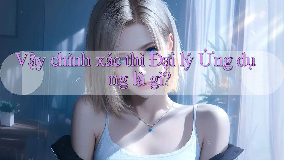 Vậy chính xác thì Đại lý Ứng dụng là gì?