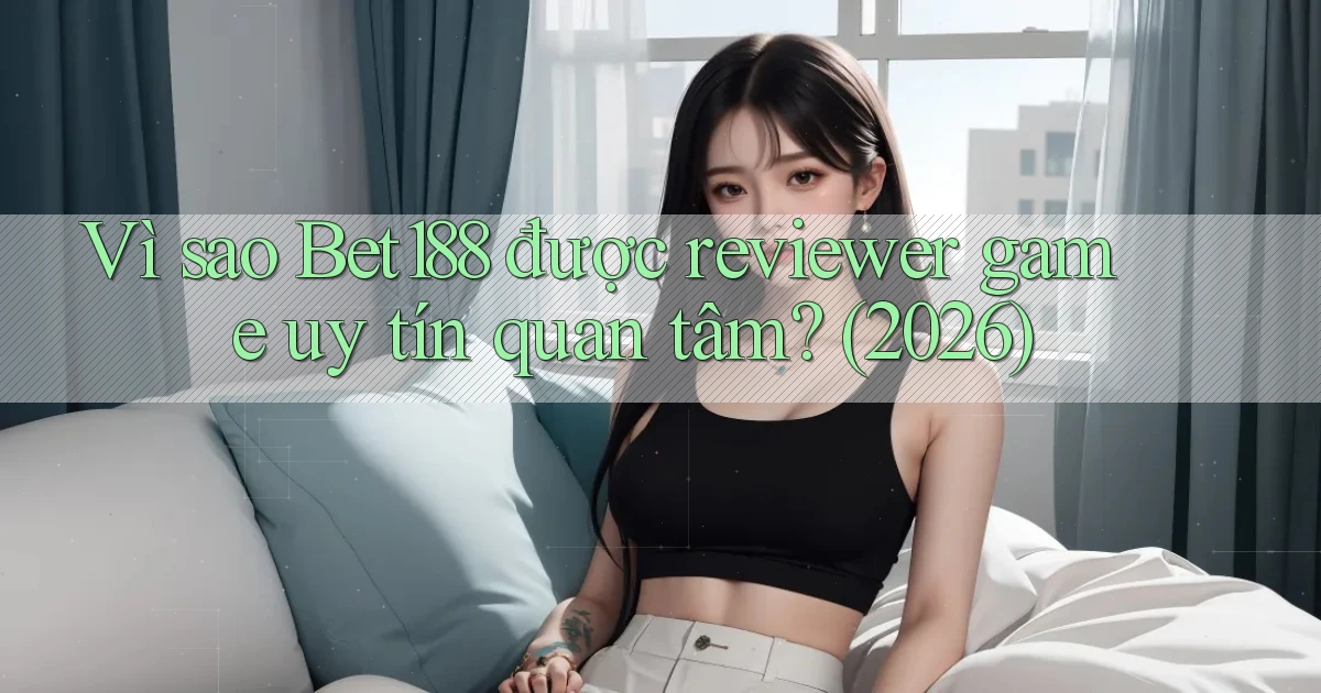 Vì sao Bet188 được reviewer game uy tín quan tâm (2026)